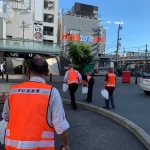 大宮・南銀座エリアで行われたジャンボタクシー.comの清掃活動