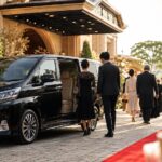 結婚式のゲストを送迎するジャンボタクシー・ワゴンタクシーの貸切車両